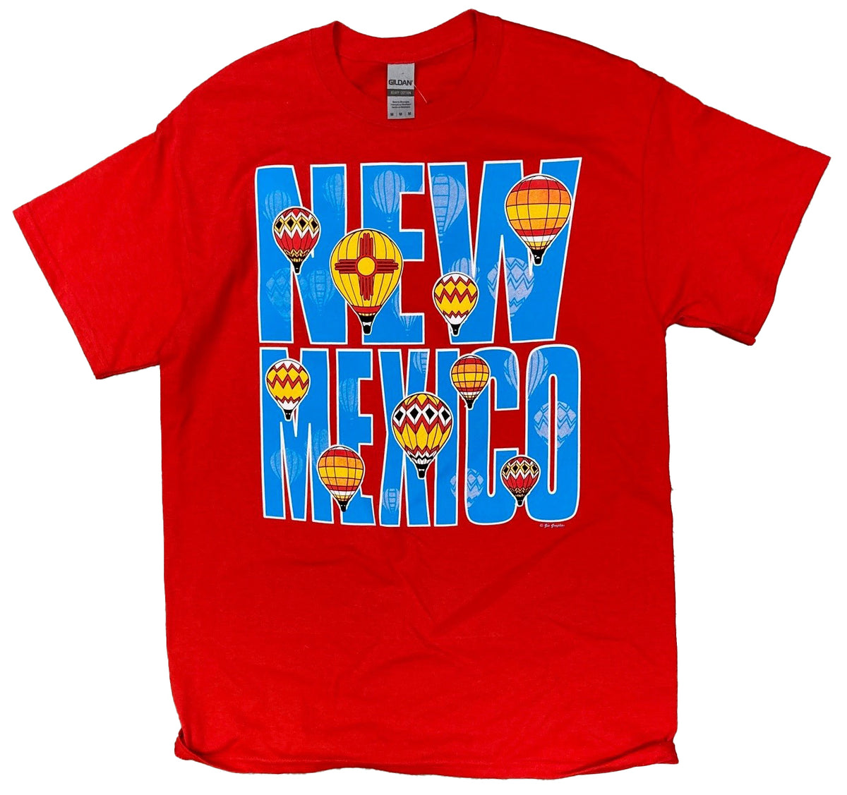 Balloons Over New Mexico Red T-Shirt – The New Mexico Shop
