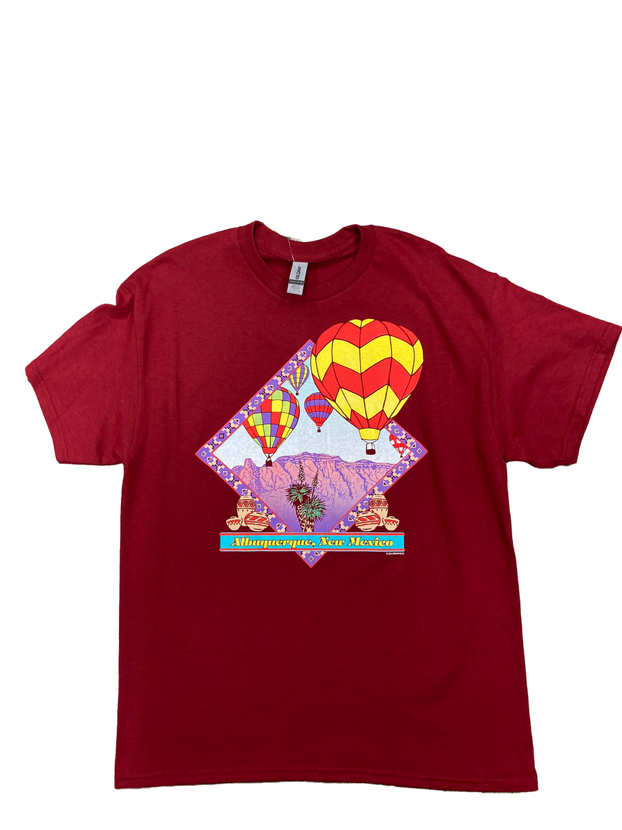 Diamond Sandias Balloon T-Shirt – The New Mexico Shop