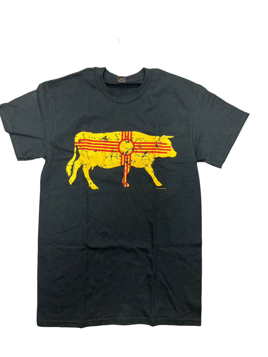 Zia Symbol Moo Cow T-Shirt – The New Mexico Shop