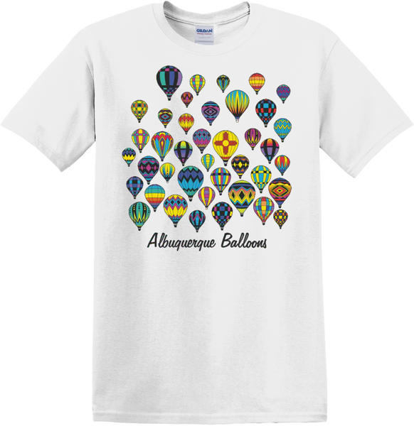 Albuquerque 40 Balloons T-Shirt – The New Mexico Shop