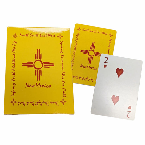 New Mexico Zia Symbol Playing Cards