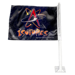 Isotopes Car Flag
