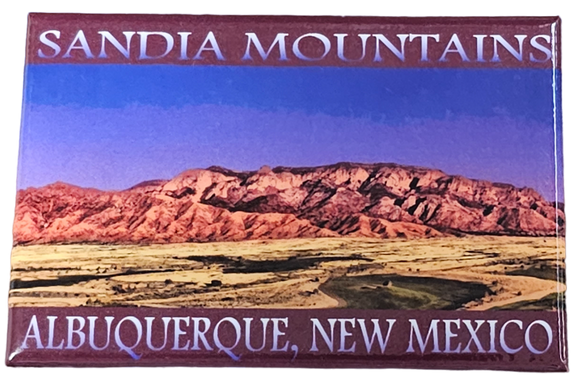 Sandia Mountains Magnet – The New Mexico Shop