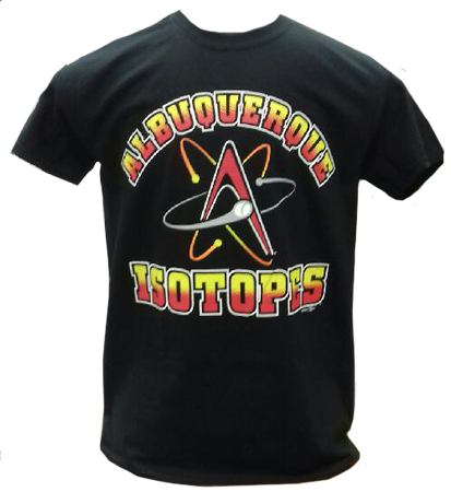 Isotopes Logo Black T-Shirt
