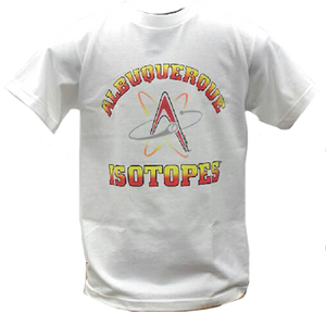 Isotopes Logo White T-Shirt