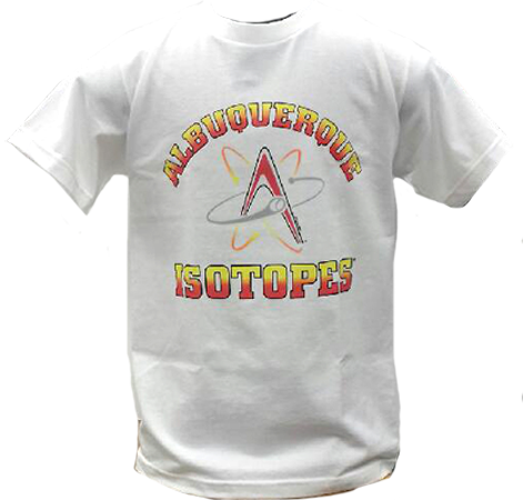 Isotopes Logo White T-Shirt