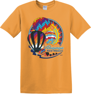 Tangerine Balloons T- Shirt