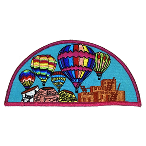 Balloons over the Pueblos Embroidered Patch