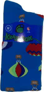 Hot Air Balloon Blue "Krazisox"