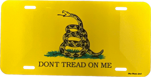 Gadsden Flag License Plate