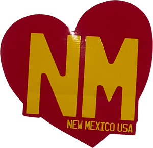NM Heart Decal