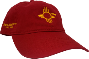 NM Red Zia Symbol Est. 1912 Hat