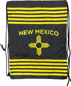 Black and Yellow New Mexico Cinch Sack