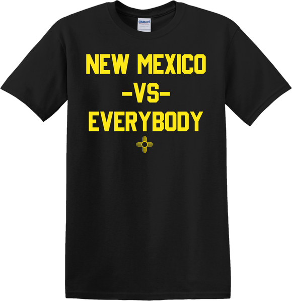 New Mexico vs Everybody Black T-Shirt