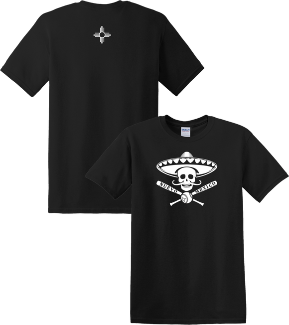 Black Mariachi Baseball T-Shirt