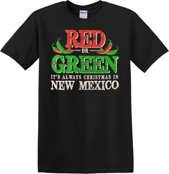 Chile Christmas in New Mexico T-Shirt