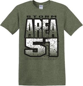 Storm Area 51 Military Green Tee