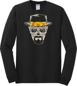 WW Day of the Dead Long Sleeve Black T-Shirt