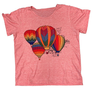 Balloon Ride Ladies T-Shirt