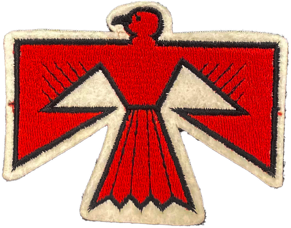 Classic Thunderbird Embroidered Patch