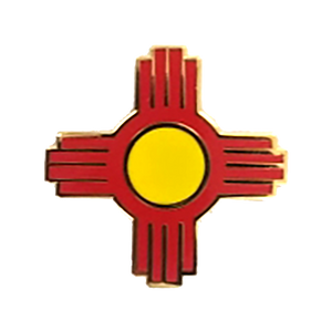 Red Zia Pin